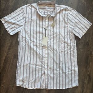 Abercrombie & Fitch Short Sleeve Button Up - Large Tall - NWT